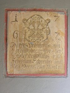 Herzoggasse 4 Eichstätt -Tafel 1767