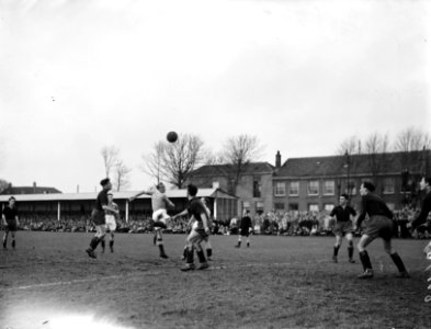 Hermes DVS tegen Haarlem 0-1. Spelmoment, Bestanddeelnr 902-6198
