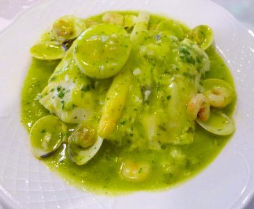 Hernani - merluza en salsa verde