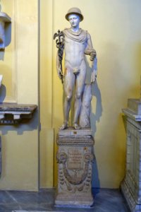Hermes with petasus - Museo Chiaramonti - Vatican Museums - DSC00873