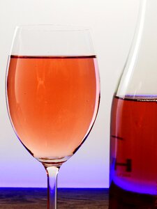 Wine glass alcohol bar