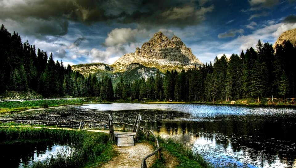 Mountains alpine italy