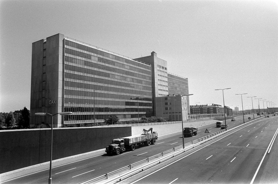 Het GAK-gebouw aan de rondweg Amsterdam, Bestanddeelnr 922-6309