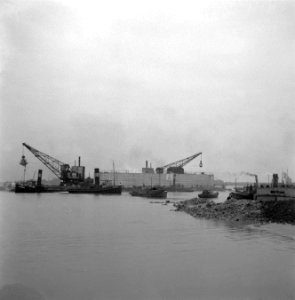 Het gat in de dijk bij Rammekens wordt gedicht, Bestanddeelnr 901-2120