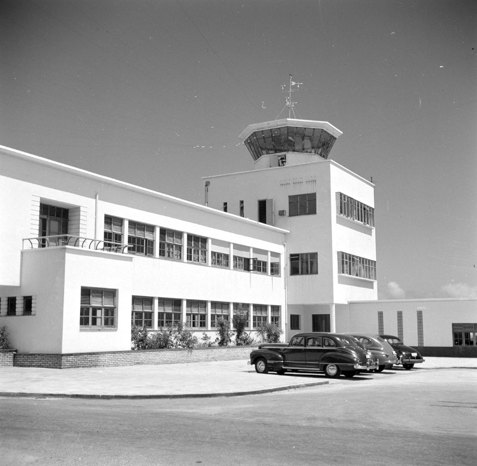 Het gebouw van vliegveld Hato op Curaçao, Bestanddeelnr 252-7668