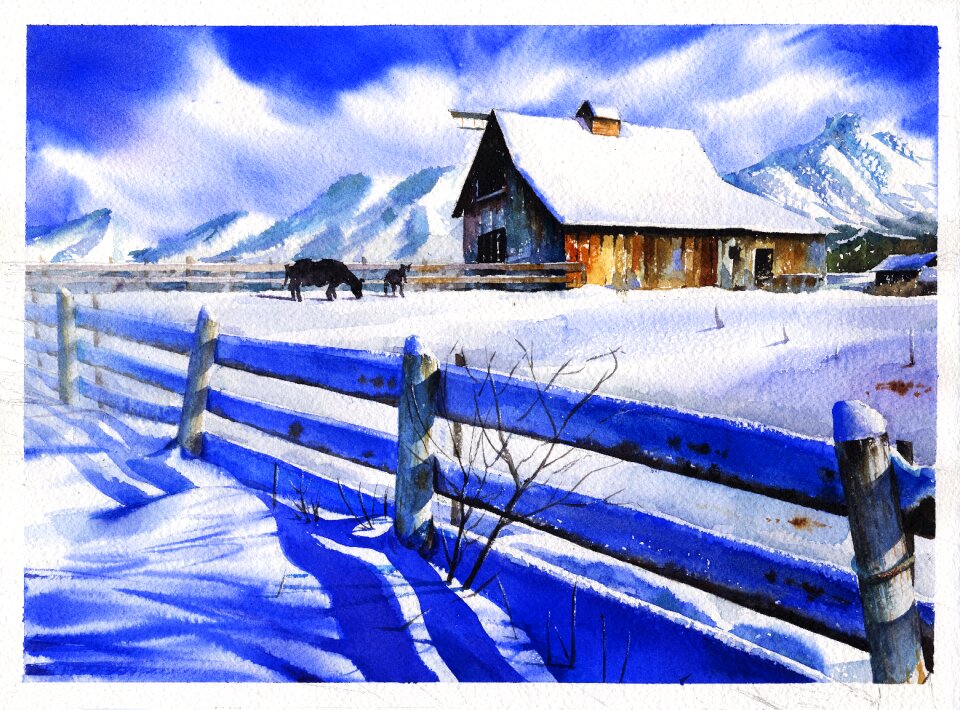 Watercolor i whether or not