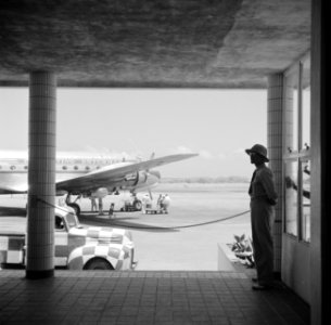 Het gebouw van vliegveld Hato op Curaçao, Bestanddeelnr 252-7674