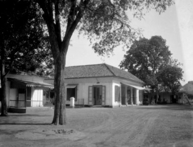 Het gebouw van Dienst Legercontacten te Batavia, Bestanddeelnr 12314
