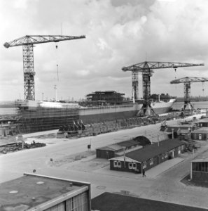 Het grootst gebouwde schip bij Verolme-werf, Bestanddeelnr 913-9287