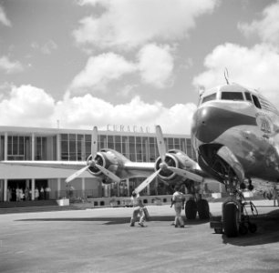 Het gebouw van vliegveld Hato op Curaçao, Bestanddeelnr 252-7689