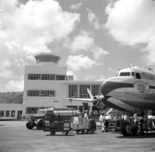 Het gebouw van vliegveld Hato op Curaçao, Bestanddeelnr 252-7673