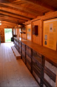 Hessenpark, Bienenhaus aus Mammolshain, Innen