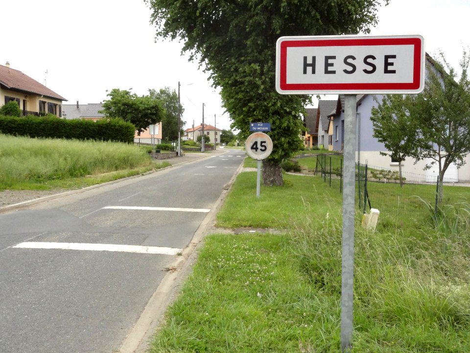 Hesse (Moselle) entrée