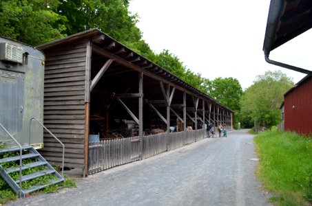 Hessenpark, Baugruppe B – Werkstätten, Remise 1