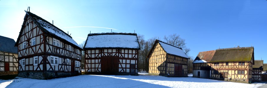 Hessenpark, Dreiseithof aus Friedensdorf
