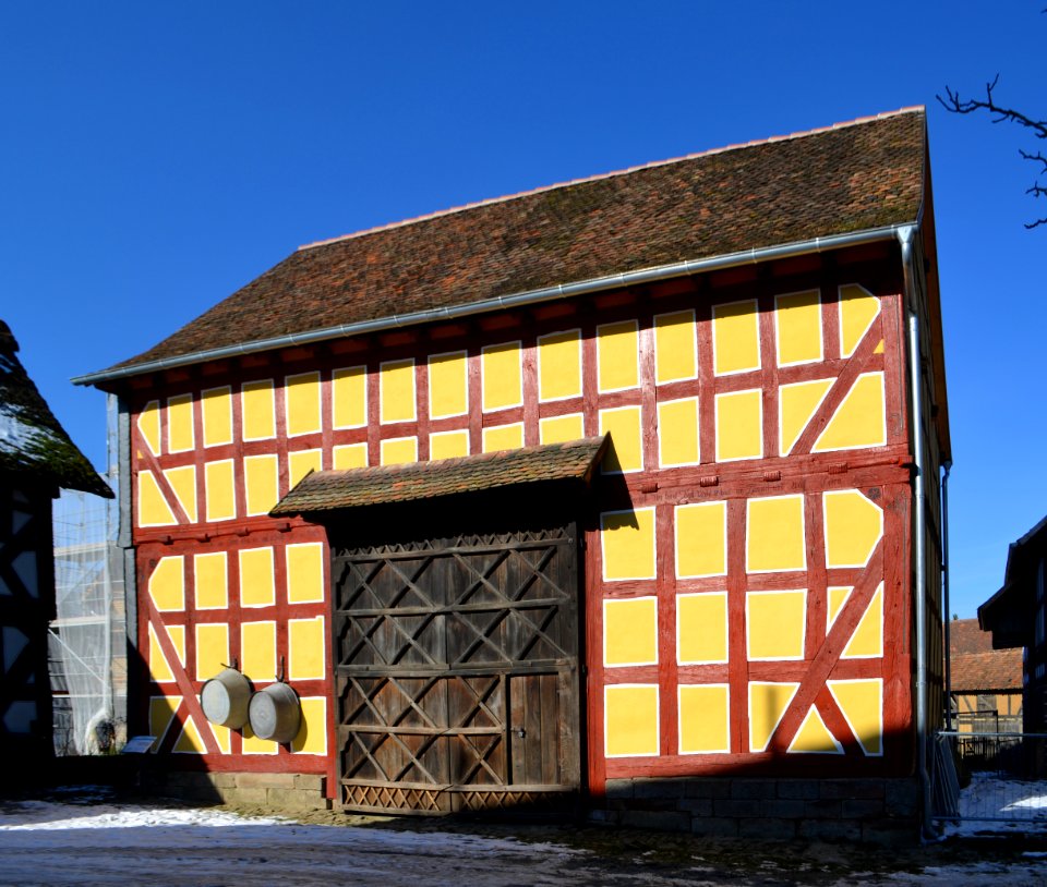 Hessenpark, Scheune aus Wollmar