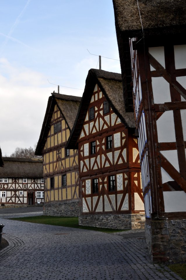 Hessenpark, Haus aus Frankenbach und Haus Bamberger