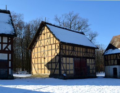 Hessenpark, Scheune aus Friedensdorf