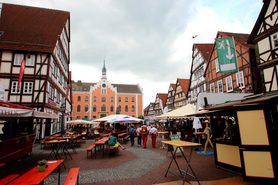 Hessentag 2015 - Marktplatz am 6. Juni vormittags