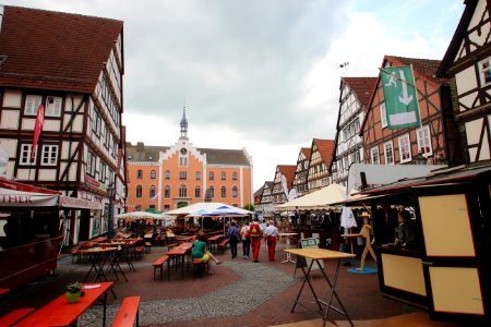 Hessentag 2015 - Marktplatz am 6. Juni vormittags