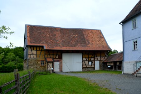 Hessenpark, Stallscheune aus Anspach (1)