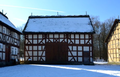 Hessenpark, Stallscheune aus Niederweidbach