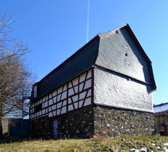 Hessenpark, Stallscheune aus Hofen