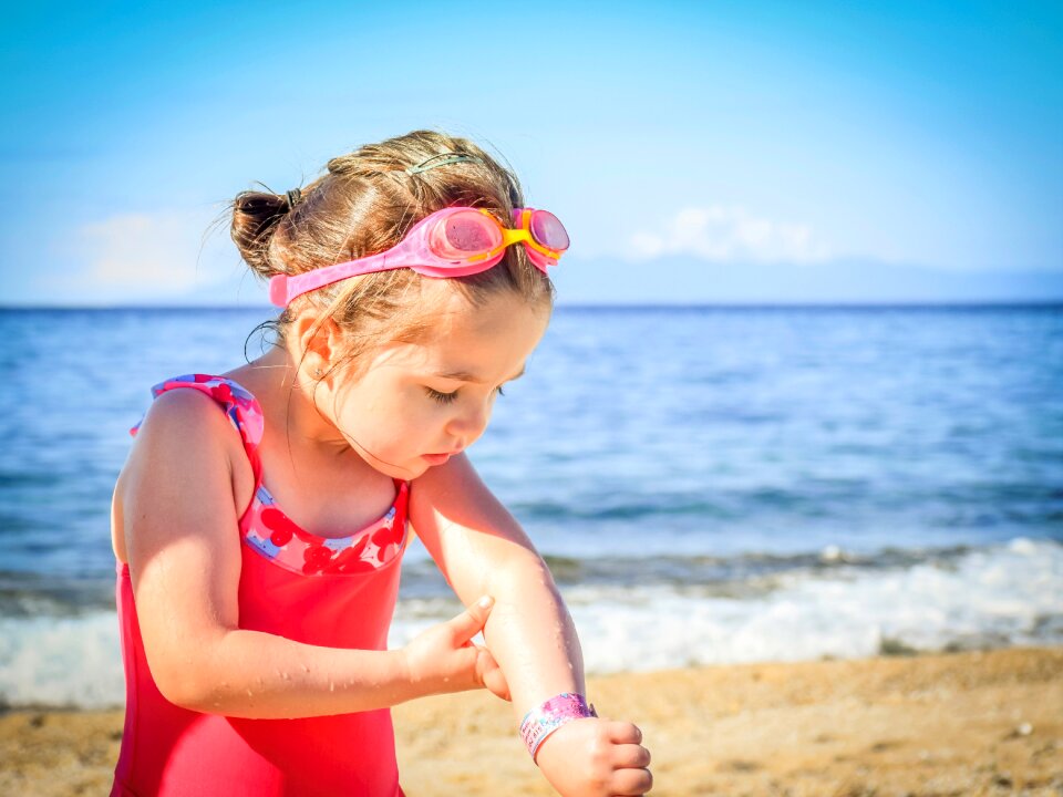 Kid happy portrait