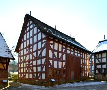 Hessenpark, Scheune aus Bracht