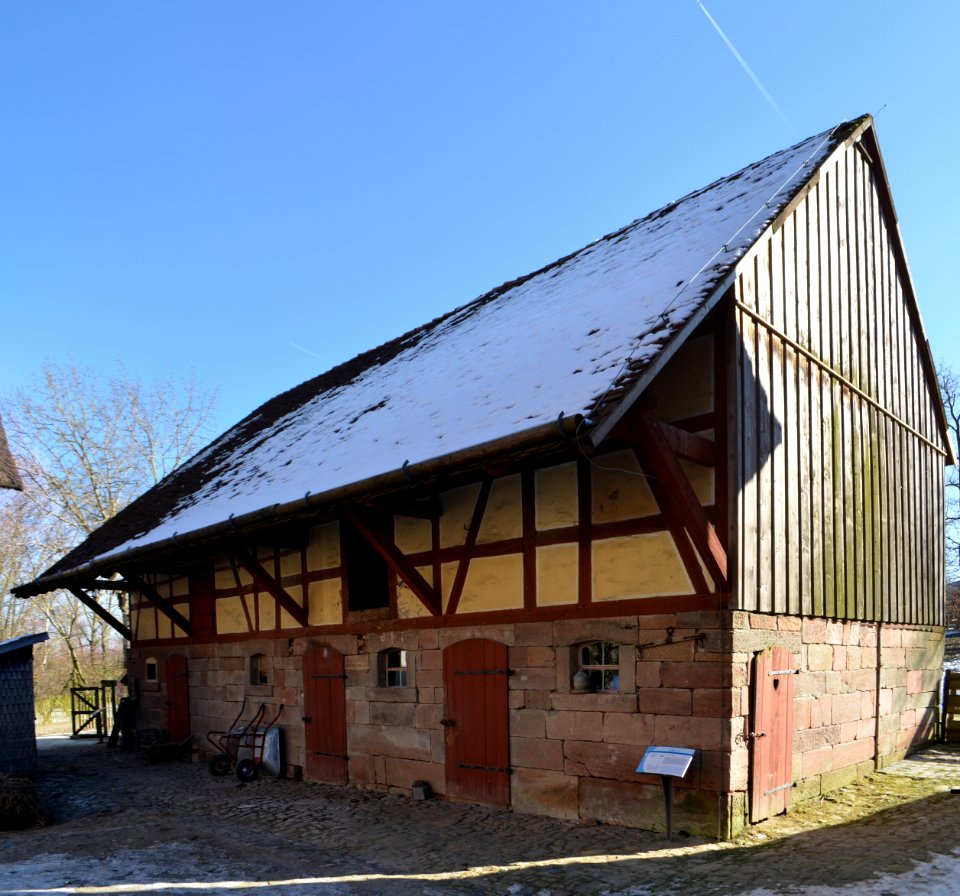 Hessenpark, Scheune aus Bracht (2)