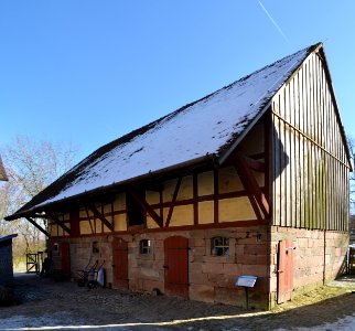 Hessenpark, Scheune aus Bracht (2)
