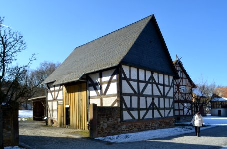 Hessenpark, Scheune aus Mornshausen