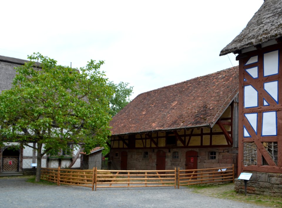 Hessenpark, Stall aus Bracht