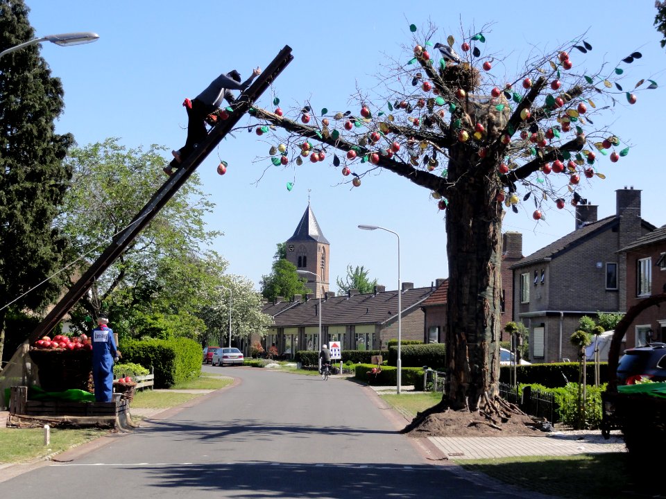 Herveld-Z (Overbetuwe) poort voor koninginnedag