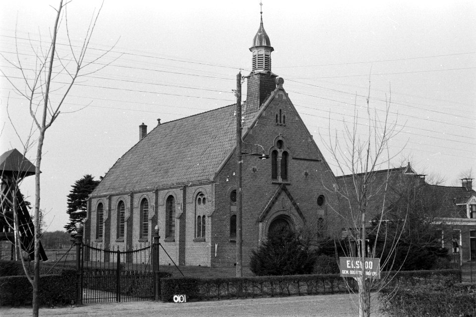 Hervormde Kerk aan de Hoofdweg te Elsloo (ruilverkaveling Elsloo), Bestanddeelnr 170-1777
