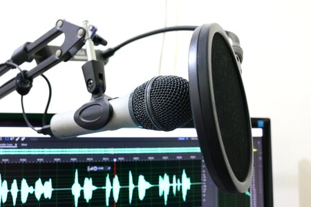 Music sound studio broadcast photo