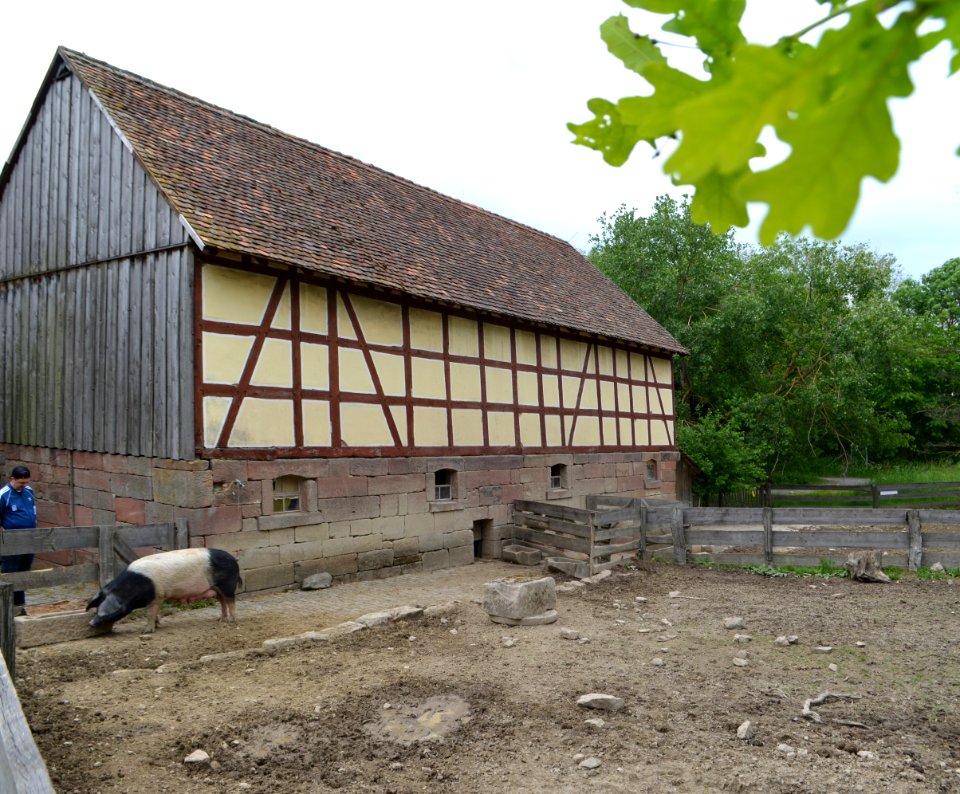 Hessenpark, Stall aus Bracht (1)