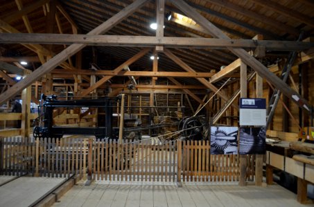 Hessenpark, Sägewerk aus Anspach, Innen (2)
