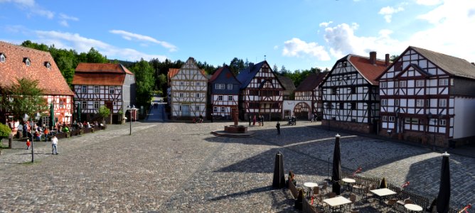 Hessenpark, Marktplatz