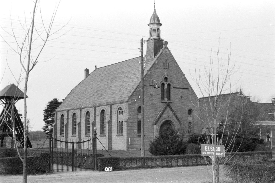 Hervormde Kerk aan de Hoofdweg te Elsloo (ruilverkaveling Elsloo), Bestanddeelnr 170-1778