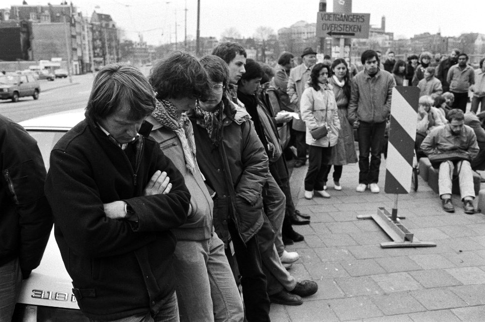 Herdenkingsdienst in Mozes en Aaronkerk in Amsterdam vo de 4 in El Salvador verm, Bestanddeelnr 932-0555