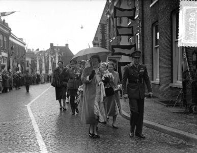 Herdenking te Wageningen, bevrijdingsdag, Bestanddeelnr 907-1180