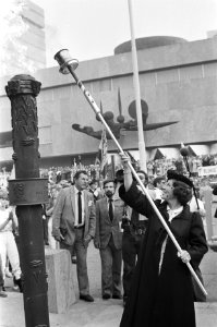 Herdenking van de bevrijding van Eindhoven op 18-9-1944, ter gelegenheid van het, Bestanddeelnr 932-3312