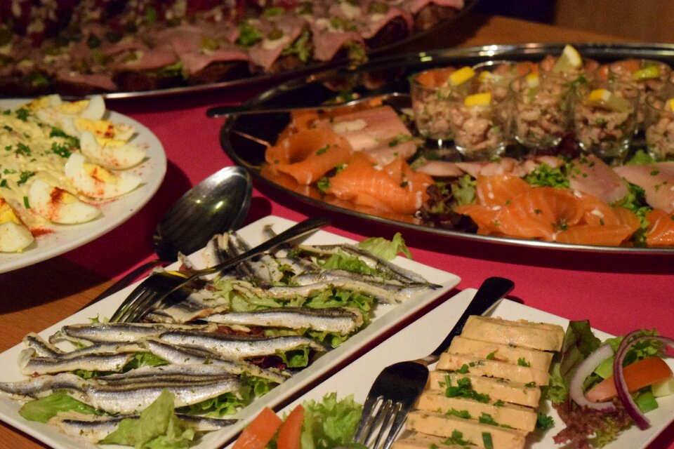 Salad food buffet
