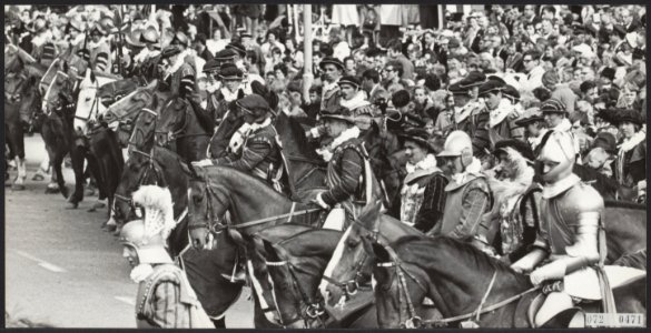 Herdenking van de Slag bij Heiligerlee Een historisch defilé, Bestanddeelnr 072-0471