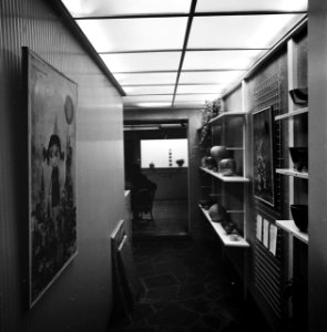 Het interieur van een galerie, Bestanddeelnr 926-8151