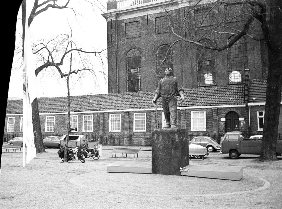 Herdenking Februaristaking, Amsterdam, Bestanddeelnr 924-3038