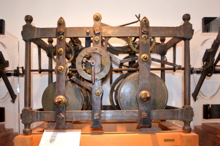 Hessenpark, Haus aus Laubach, Uhr Thwaites & Reed 1817