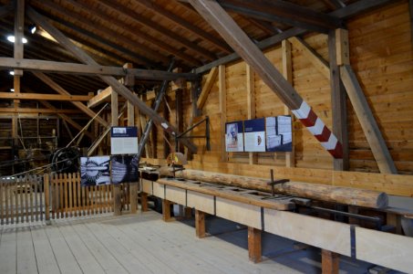 Hessenpark, Sägewerk aus Anspach, Innen (1)