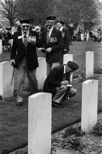 Herdenkingsdienst op Canadese erebegraafplaats in Groesbeek i.a.v. Prinses Margr, Bestanddeelnr 933-3194